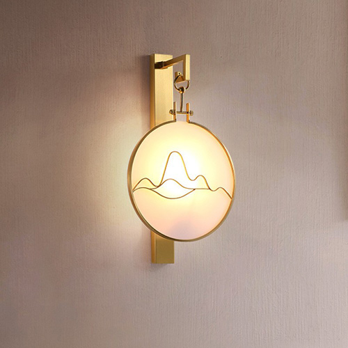 會所、走廊壁燈